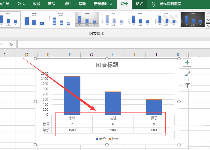 在excel表格中如何插入图表折线图(excel表格图表怎么添加标题)